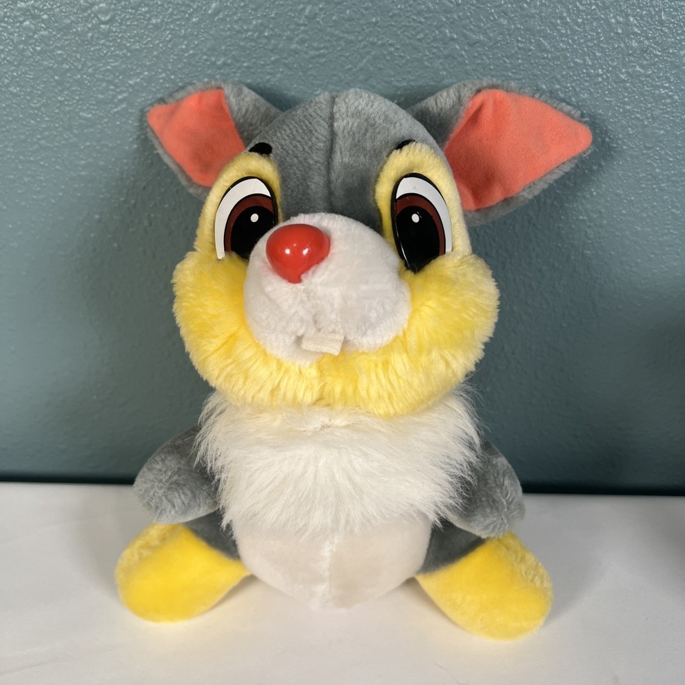 Vtg- 1980s Disneyland‎  11" THUMPER Rabbit Plush Bambi Walt Disney World Stuffed
